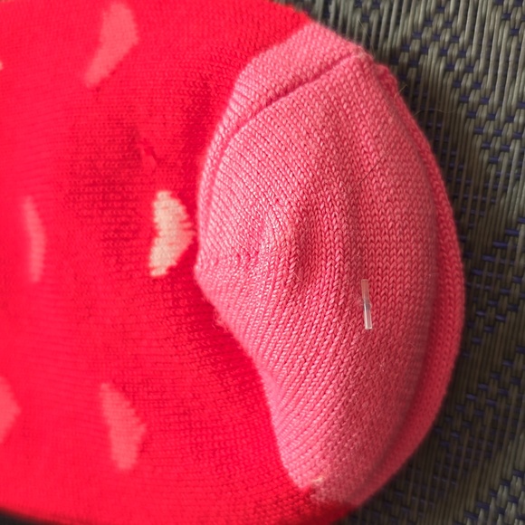 MIXIT BRAND WOMEN'S HEARTS VALENTINES BUNDLE OF 3 CREW SOCKS FITS SHOE SIZE 4-10 - Picture 7 of 9